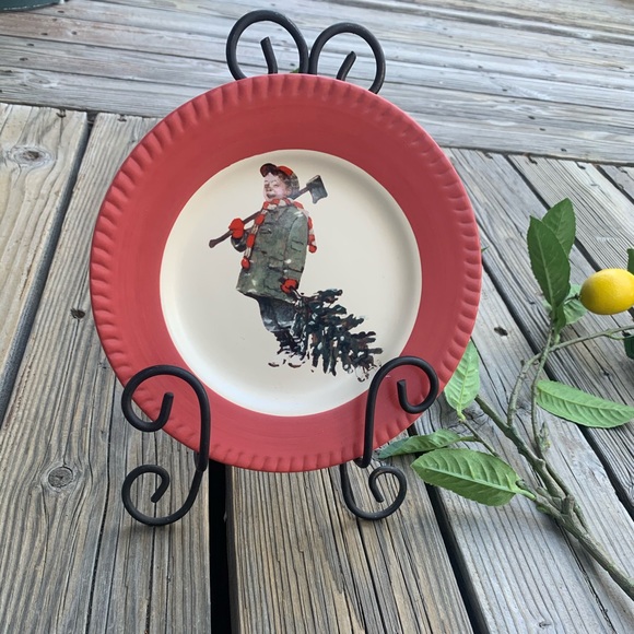 Norman Rockwell Other - 🌿🎄 Vintage Norman Rockwell Plate